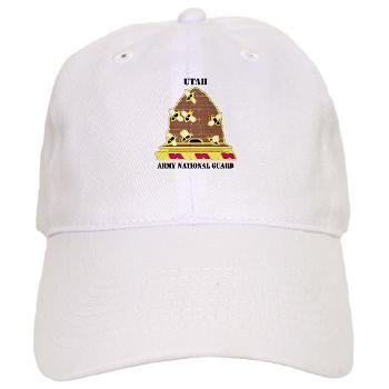 UTARNG - A01 - 01 - DUI - Utah Army National Guard with text - Cap