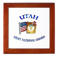 UTARNG - M01 - 03 - Utah Army National Guard - Keepsake Box
