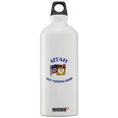 UTARNG - M01 - 03 - Utah Army National Guard - Sigg Water Bottle 1.0L - Click Image to Close