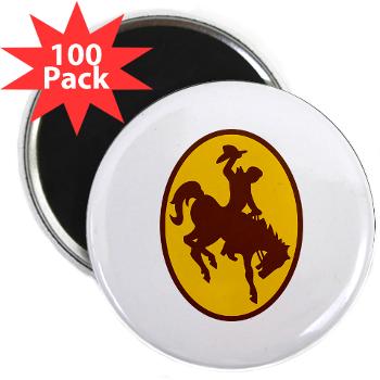 UW - M01 - 01 - SSI - ROTC - University of Wyoming - 2.25" Magnet (100 pack) - Click Image to Close