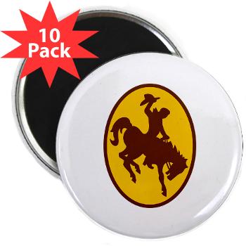 UW - M01 - 01 - SSI - ROTC - University of Wyoming - 2.25" Magnet (10 pack) - Click Image to Close