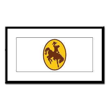 UW - M01 - 02 - SSI - ROTC - University of Wyoming - Small Framed Print - Click Image to Close