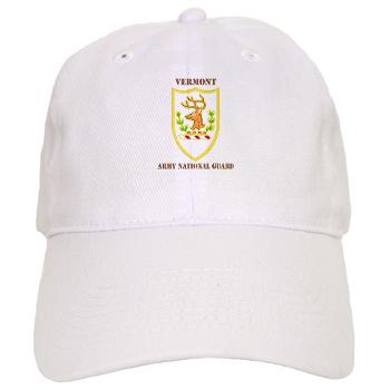 VARNG - A01 - 01 - DUI - Vermont Army National Guard with Text - Cap