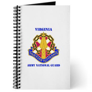 VAARNG - M01 - 02 - DUI - Virginia Army National Guard with text - Journal