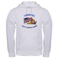 VAARNG - A01 - 03 - DUI - Virginia Army National Guard with Flag Hooded Sweatshirt - Click Image to Close