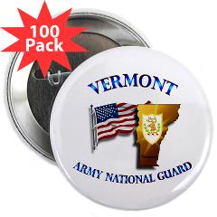 VARNG - M01 - 01 - Vermont Army National Guard 2.25" Button (100 pack)