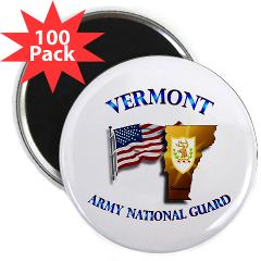 VARNG - M01 - 01 - Vermont Army National Guard 2.25" Magnet (100 pack)