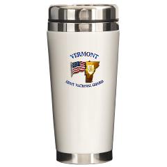 VARNG - M01 - 03 - Vermont Army National Guard Ceramic Travel Mug