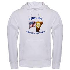 VARNG - A01 - 03 - Vermont Army National Guard Hooded Sweatshirt - Click Image to Close