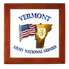 VARNG - M01 - 03 - Vermont Army National Guard Keepsake Box