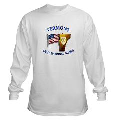 VARNG - A01 - 03 - Vermont Army National Guard Long Sleeve T-Shirt - Click Image to Close
