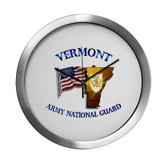 VARNG - M01 - 03 - Vermont Army National Guard Modern Wall Clock - Click Image to Close