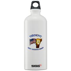 VARNG - M01 - 03 - Vermont Army National Guard Sigg Water Bottle 1.0L - Click Image to Close