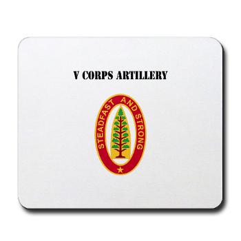 VCA - M01 - 03 - V Corps Artillery with Text - Mousepad