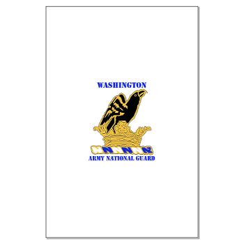 WAARNG - M01 - 02 - DUI - Washington Army National Guard with Text - Large Poster - Click Image to Close