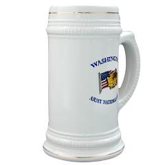 WAARNG - M01 - 03 - DUI - Washington Army National Guard with Flag Stein - Click Image to Close
