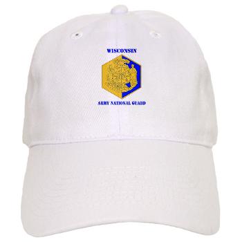 WIARNG - A01 - 01 - DUI - Wisconsin Army National Guard with text - Cap