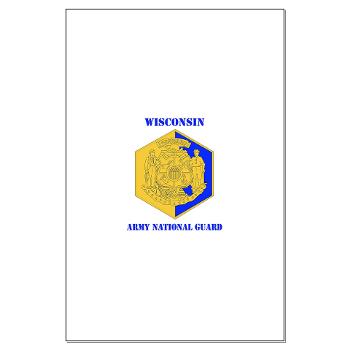 WIARNG - M01 - 02 - DUI - Wisconsin Army National Guard with text - Large Poster