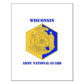WIARNG - M01 - 02 - DUI - Wisconsin Army National Guard with text - Small Poster