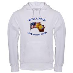 WIARNG - A01 - 03 - Wisconsin Army National Guard - Hooded Sweatshirt - Click Image to Close