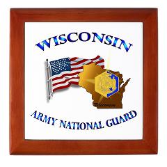 WIARNG - M01 - 03 - Wisconsin Army National Guard - Keepsake Box