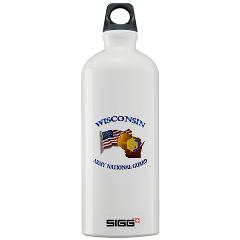 WIARNG - M01 - 03 - Wisconsin Army National Guard - Sigg Water Bottle 1.0L - Click Image to Close