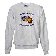 WIARNG - A01 - 03 - Wisconsin Army National Guard - Sweatshirt - Click Image to Close