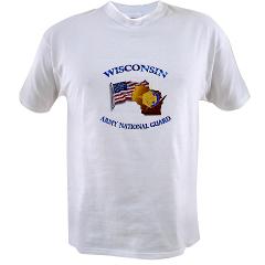 WIARNG - A01 - 04 - Wisconsin Army National Guard - Value T-Shirt - Click Image to Close
