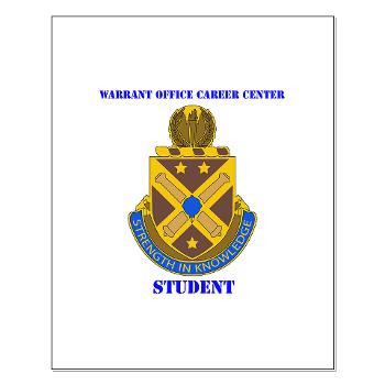 WOCCS - M01 - 02 - DUI - Warrant Office Career Center - Student with text Small Poster