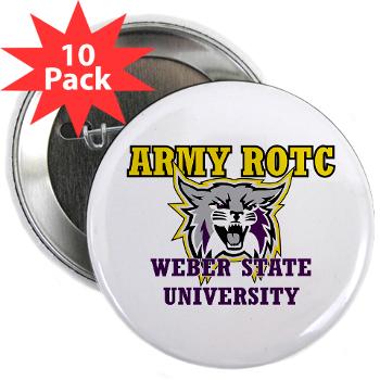 WSUROTC - M01 - 01 - Weber State University - ROTC - 2.25" Button (10 pack)