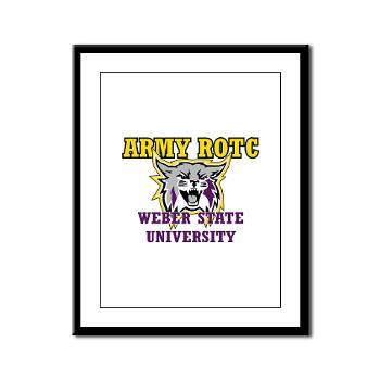 WSUROTC - M01 - 02 - Weber State University - ROTC - Framed Panel Print - Click Image to Close