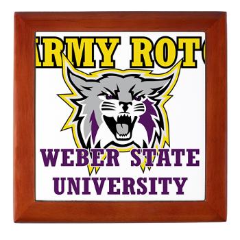 WSUROTC - M01 - 03 - Weber State University - ROTC - Keepsake Box - Click Image to Close
