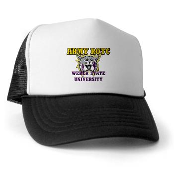 WSUROTC - A01 - 02 - Weber State University - ROTC - Trucker Hat - Click Image to Close