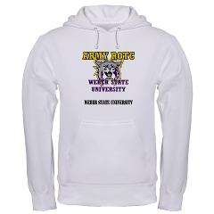 WSUROTC - A01 - 03 - Weber State University - ROTC with Text - Hooded Sweatshirt
