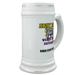 WSUROTC - M01 - 03 - Weber State University - ROTC with Text - Stein - Click Image to Close