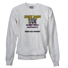 WSUROTC - A01 - 03 - Weber State University - ROTC with Text - Sweatshirt - Click Image to Close