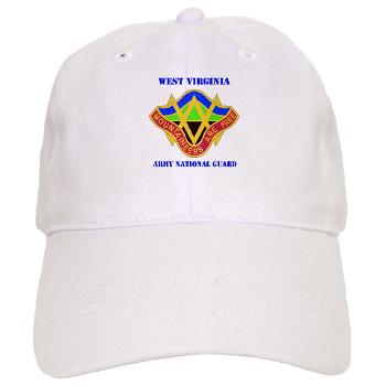 WVARNG - A01 - 01 - DUI - West virginia Army National Guard with text - Cap