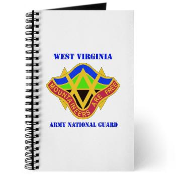 WVARNG - M01 - 02 - DUI - West virginia Army National Guard with text - Journal