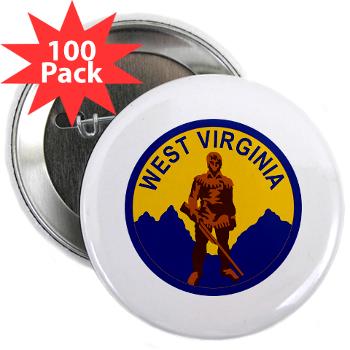 WVU - M01 - 01 - SSI - ROTC - West Virginia University - 2.25" Button (100 pack)