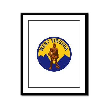 WVU - M01 - 02 - SSI - ROTC - West Virginia University - Framed Panel Print