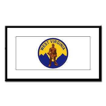 WVU - M01 - 02 - SSI - ROTC - West Virginia University - Small Framed Print - Click Image to Close