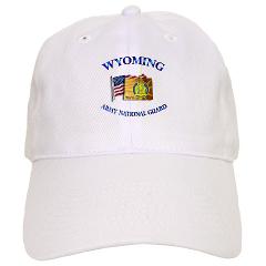 WYARNG - A01 - 01 - WYOMING Army National Guard WITH FLAG - Cap