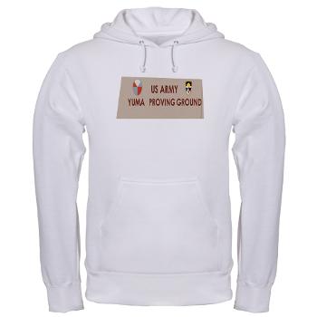 YPG - A01 - 03 - Yuma Proving Ground - Hooded Sweatshirt - Click Image to Close