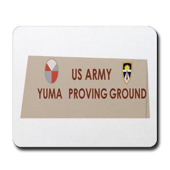 YPG - M01 - 03 - Yuma Proving Ground - Mousepad - Click Image to Close