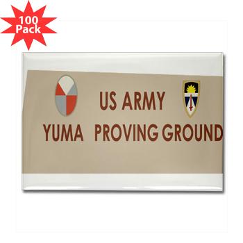 YPG - M01 - 01 - Yuma Proving Ground - Rectangle Magnet (100 pack) - Click Image to Close