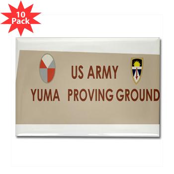 YPG - M01 - 01 - Yuma Proving Ground - Rectangle Magnet (10 pack) - Click Image to Close