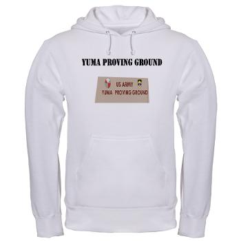 YPG - A01 - 03 - Yuma Proving Ground with Text - Hooded Sweatshirt