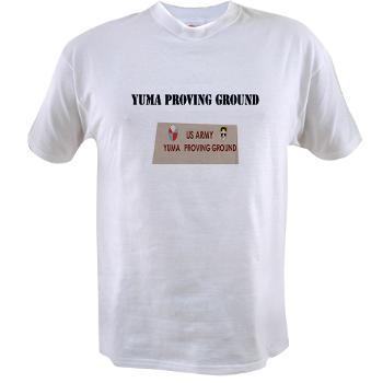 YPG - A01 - 04 - Yuma Proving Ground with Text - Value T-shirt
