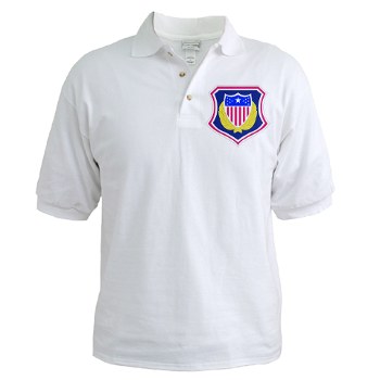 ags - A01 - 04 - DUI - Adjutant General School Golf Shirt - Click Image to Close