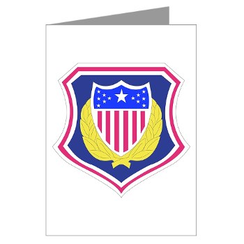 ags - M01 - 02 - DUI - Adjutant General School Greeting Cards (Pk of 10)
